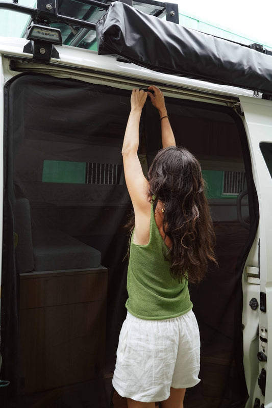 Toyota Commuter S200 - SLIDING Door Magnetic Fly Screen