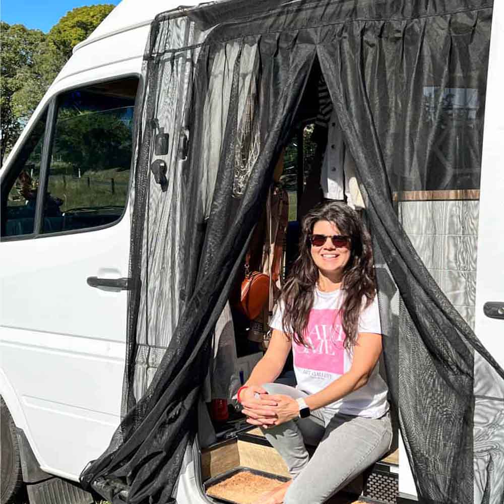 UNIVERSAL Magnetic Fly Screens for Vans (Rear and Side)