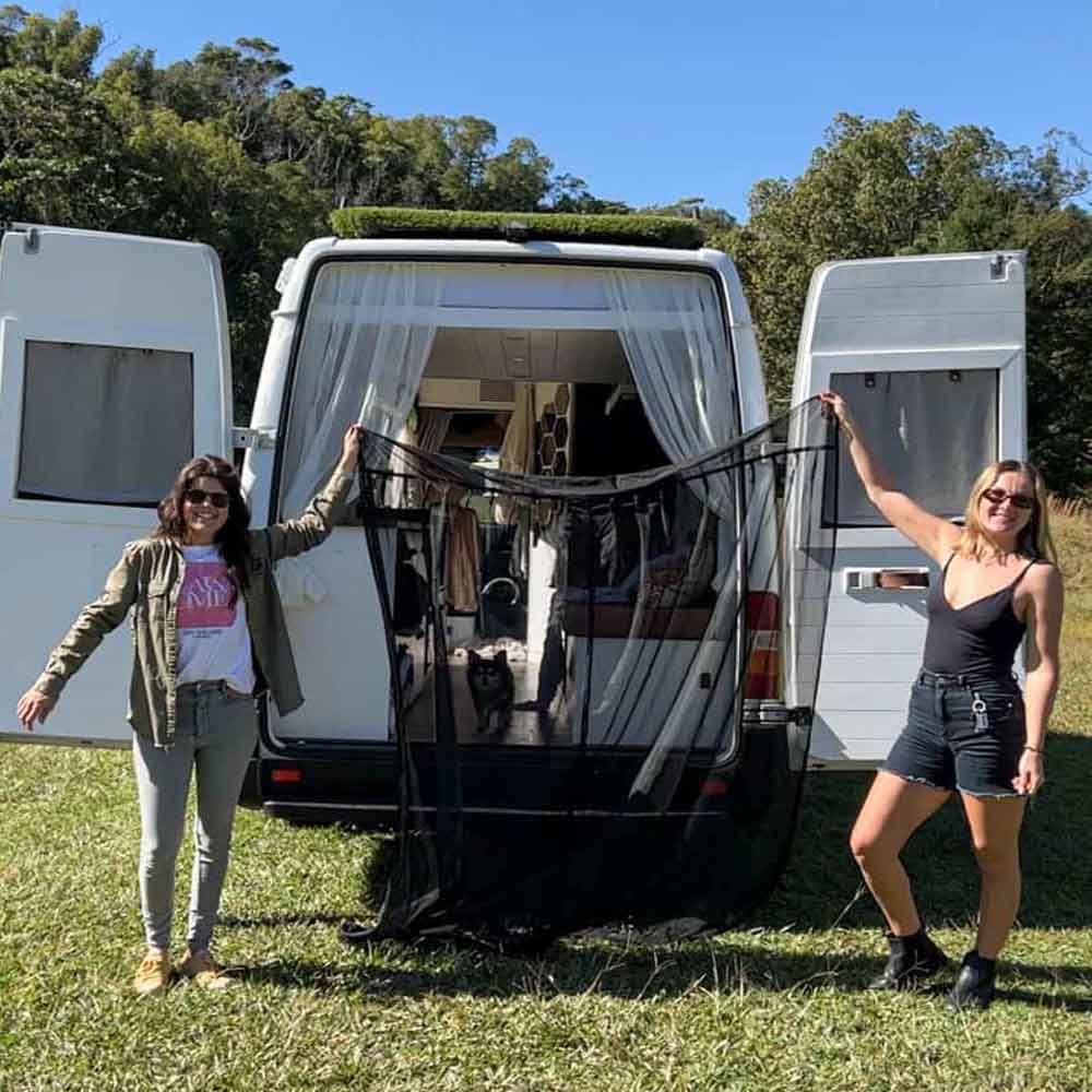 UNIVERSAL Magnetic Fly Screens for Vans (Rear and Side)