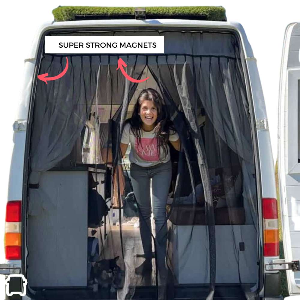 UNIVERSAL Magnetic Fly Screens for Vans (Rear and Side)