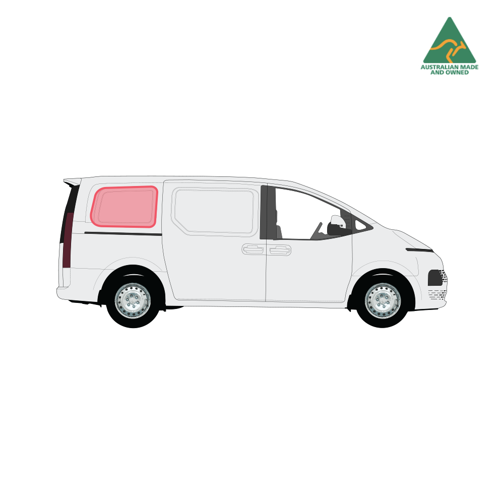 Hyundai Staria Rear Panel Window Cover (Driver)