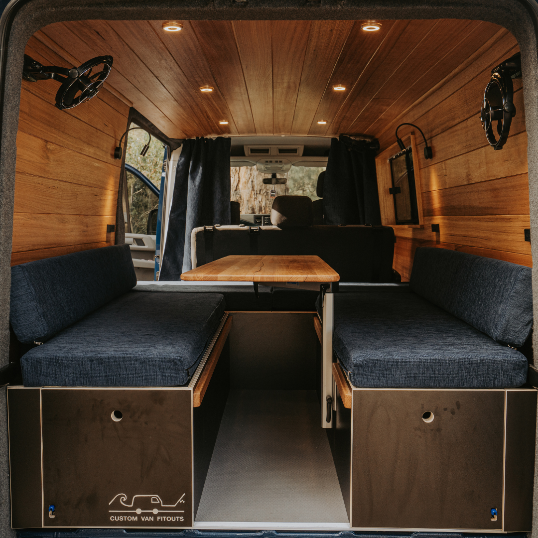 2022 VW Crafter LWB Mid Roof Project – Custom Van Fitouts