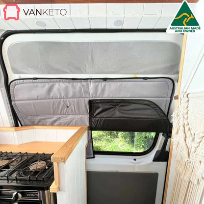 Sliding door window cover for Renault Master