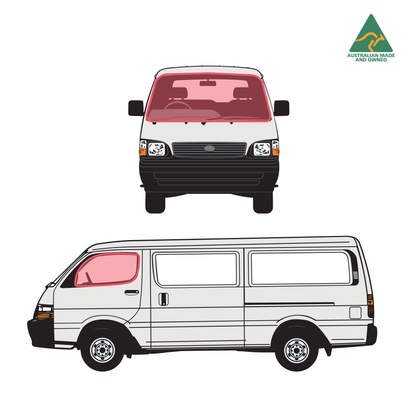 cab set window covers for Toyota Hiace