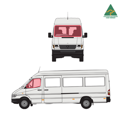 Sprinter Cab Set Window Covers