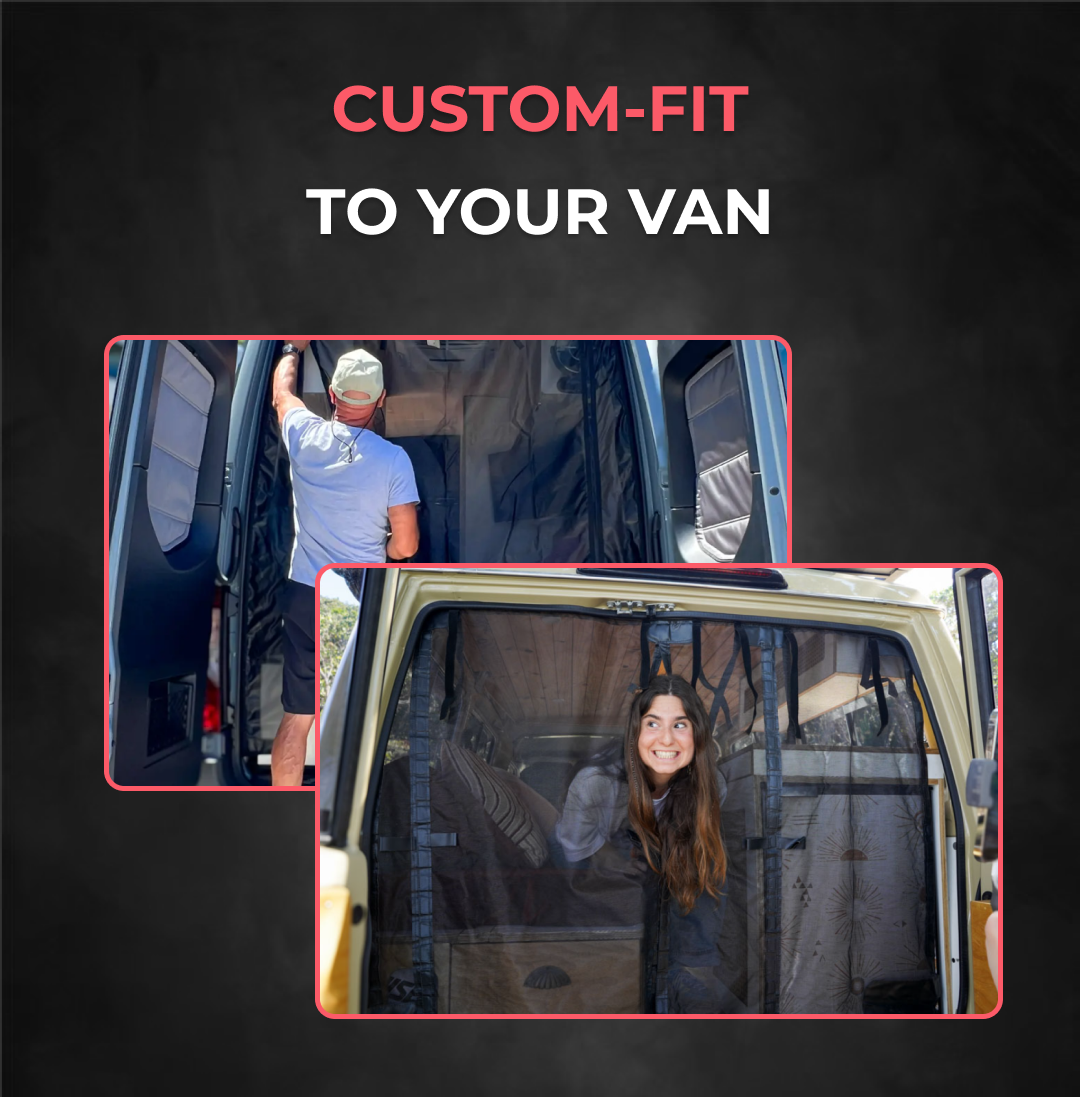 VW Crafter 2017-2025 - Midge Pro Insect Screen® (Inside Fitting)