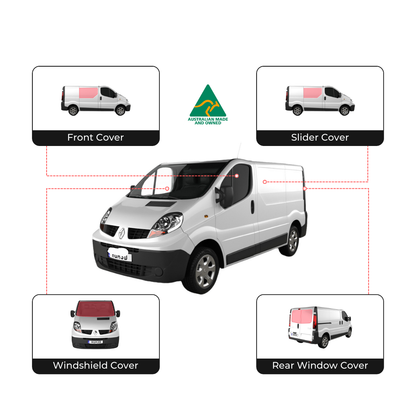 Renault Trafic full set window covers