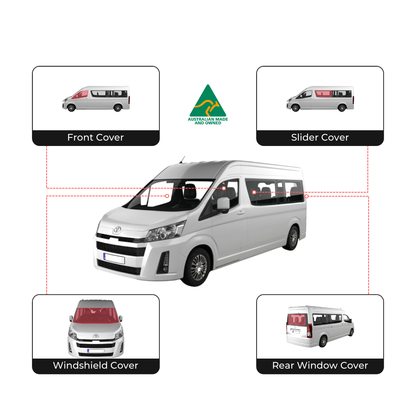 Toyota Commuter Full Set (5 Window Covers)