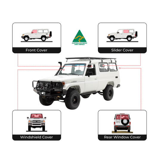 Toyota Troopy super full set window covers