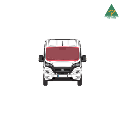 Windshield window cover for Fiat Ducato