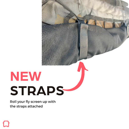 Troopy - FLEXI Magnetic Fly Screen (REAR Doors)