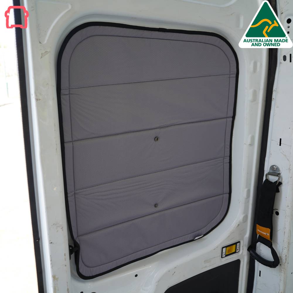 Ford Transit rear door window covers pair