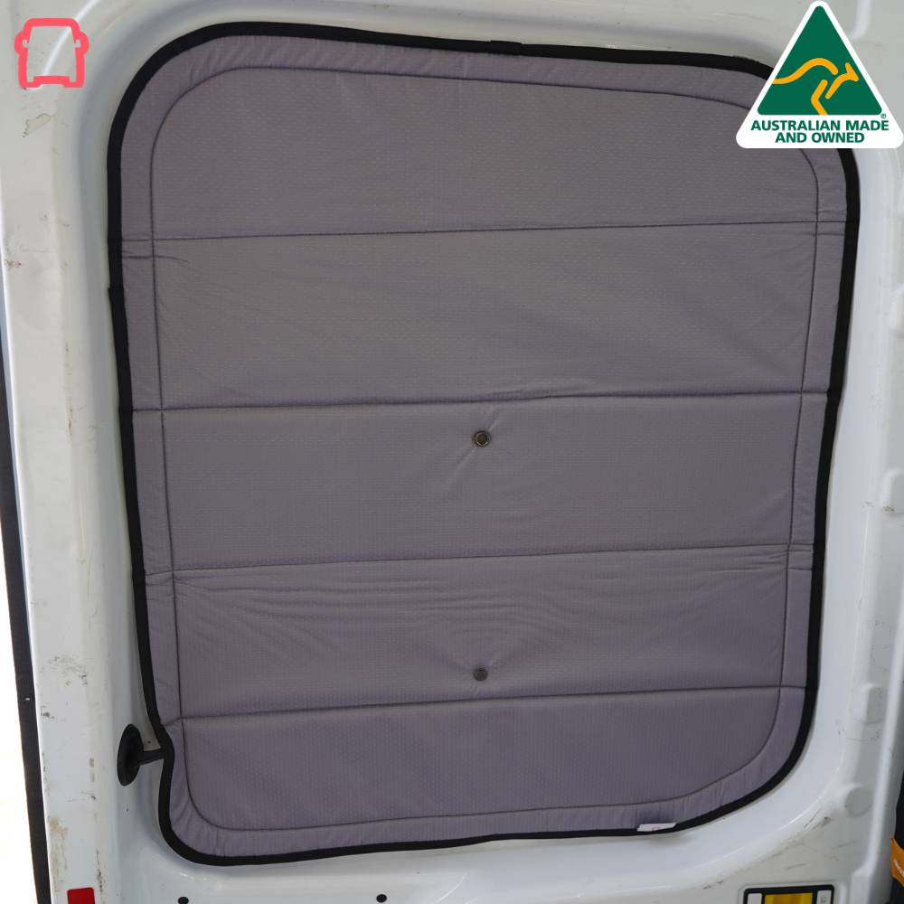 Ford Transit rear door window covers pair