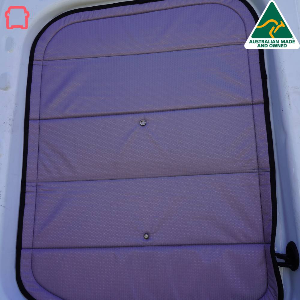 Ford Transit rear door window covers pair