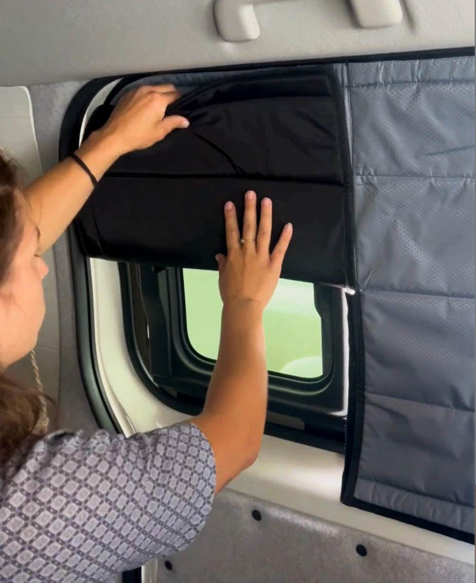 Ford Transit Custom Slider Door Window Covers