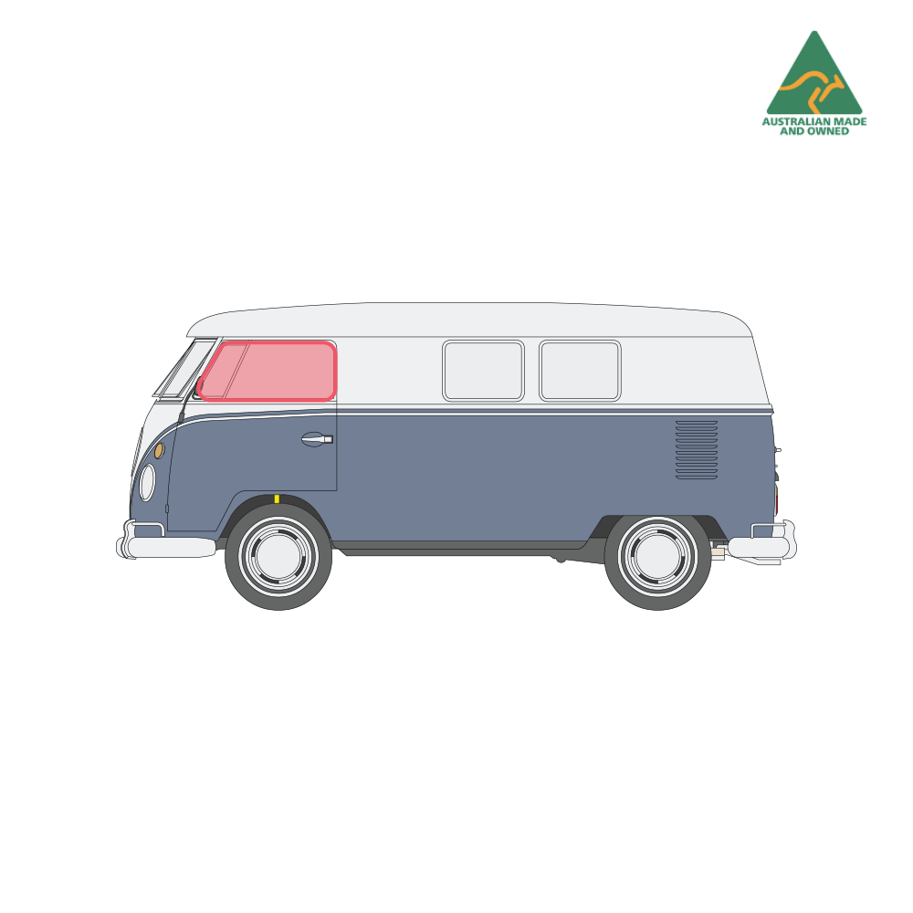 Kombi Front Doors (pair) Window Covers