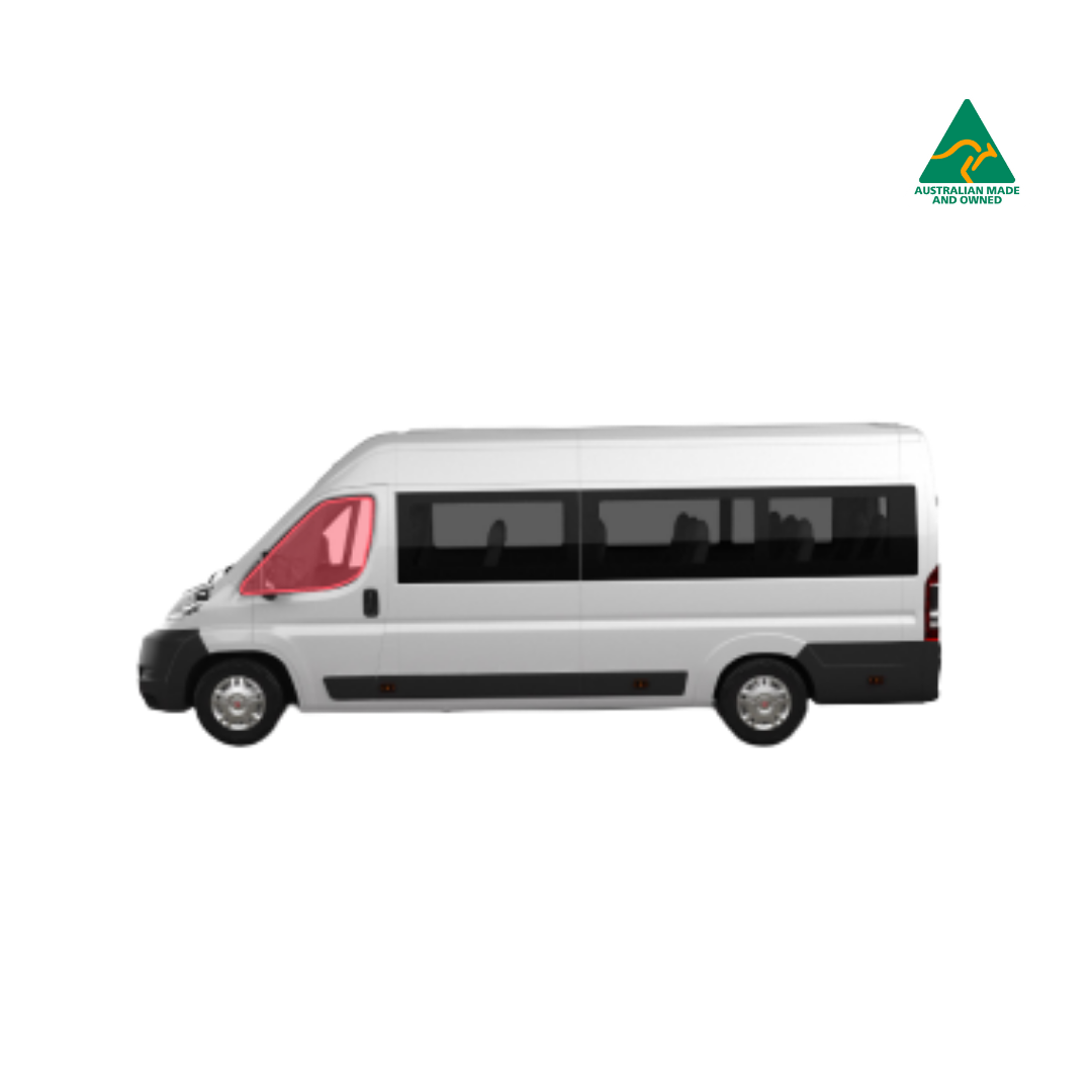 Front door window covers for Fiat Ducato