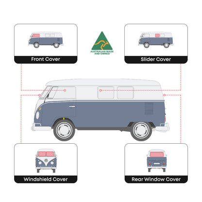 VW Kombi full set window cover