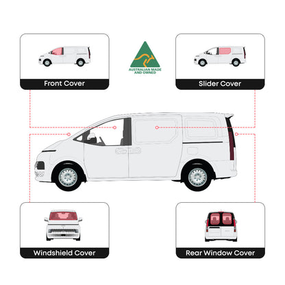 Hyundai Staria full set window covers