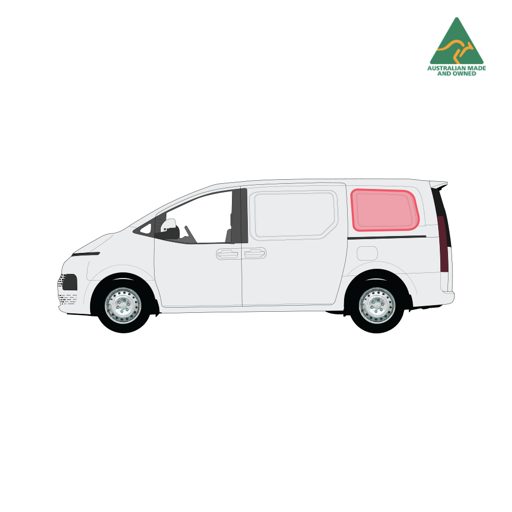 Hyundai Staria Rear Panel Window Cover (Passenger)