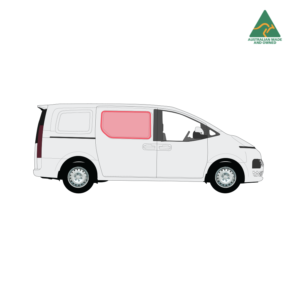 Hyundai Staria Slider Door Window Cover (Passenger/Driver)