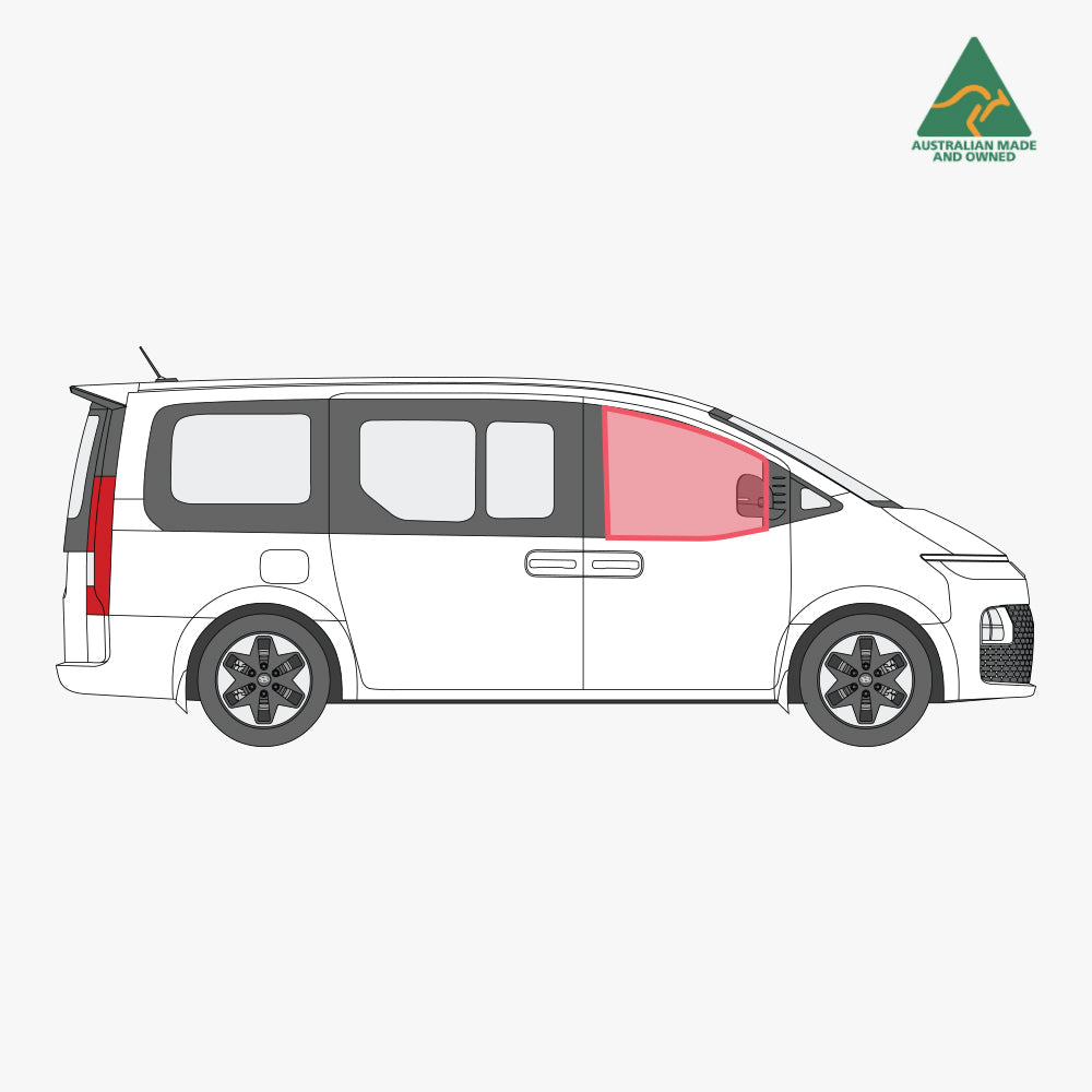 Hyundai Staria Rear Panel Window Cover (Driver)