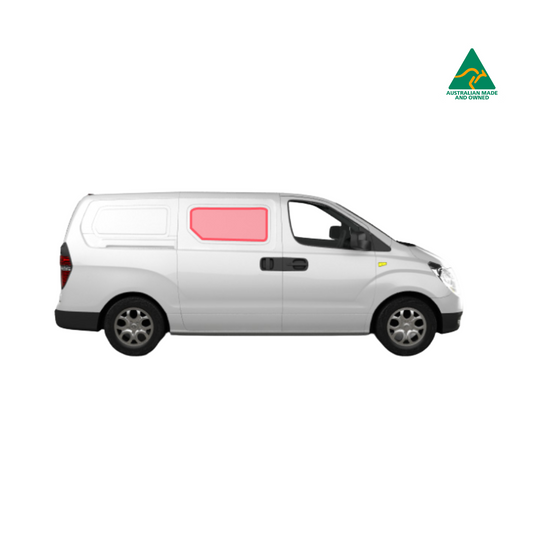 Hyundai iLoad slider door window cover