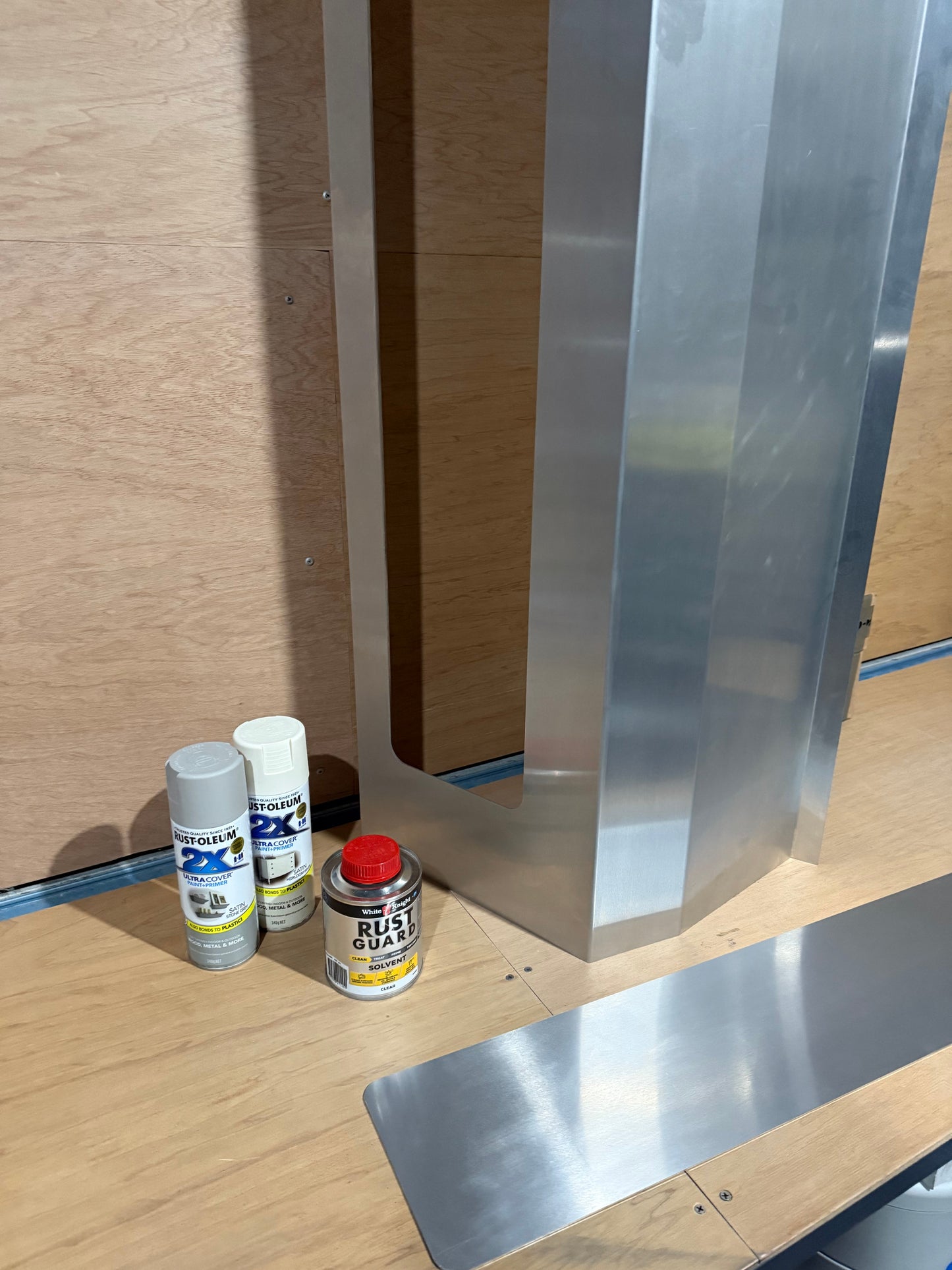 Slimline Overhead Aluminium Cupboard for Campervans