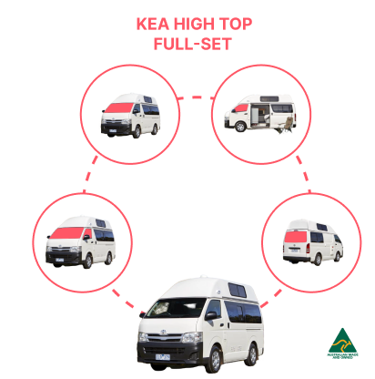 Kea HiTop full set window covers