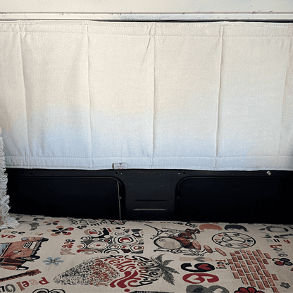 VW Kombi slider door window cover