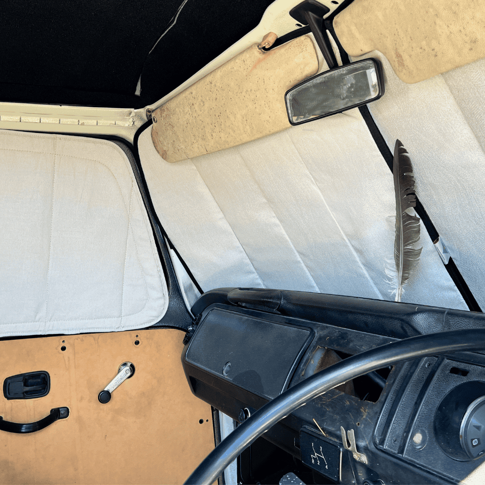 VW Kombi windshield window cover