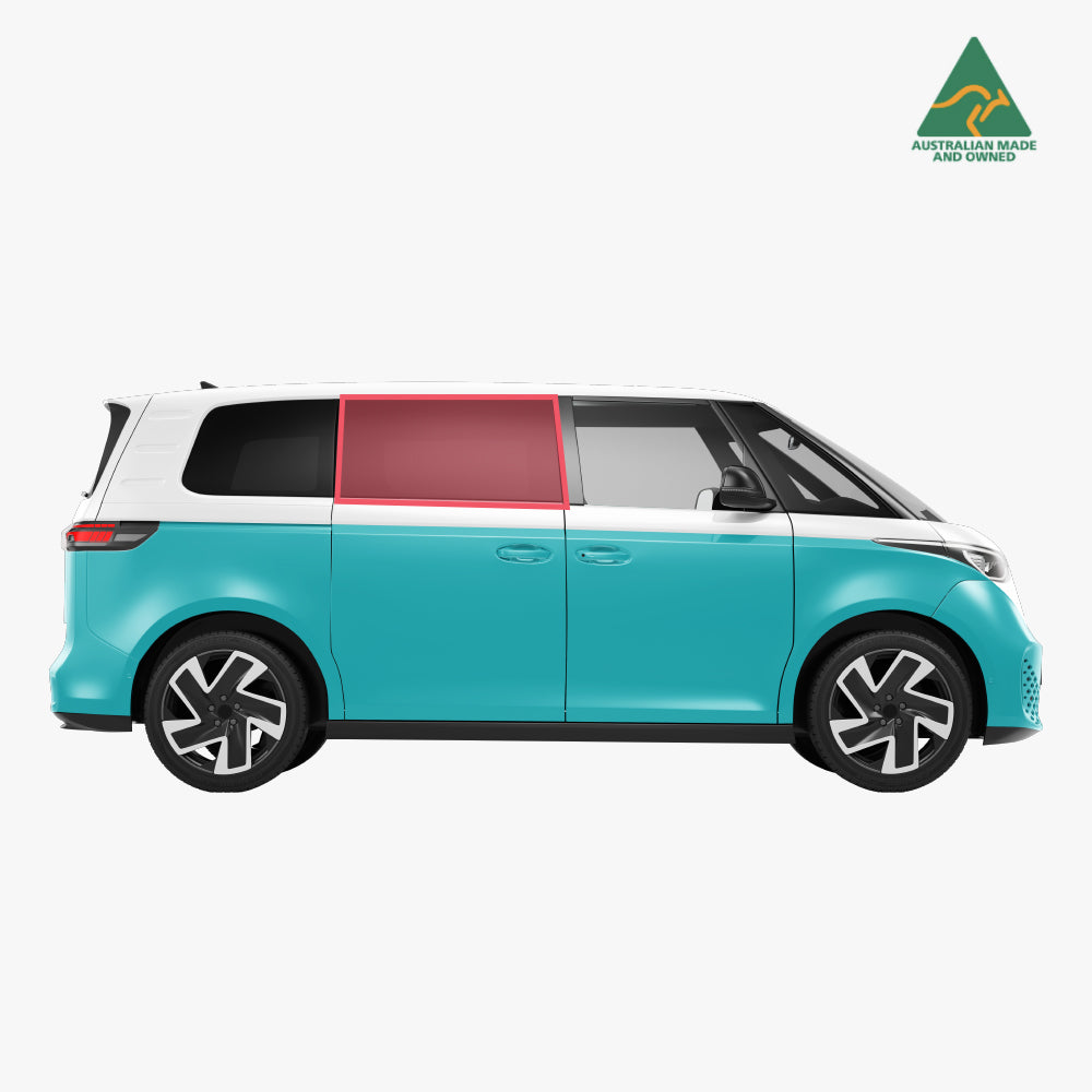 VW Buzz Slider Door Window Cover (Driver)