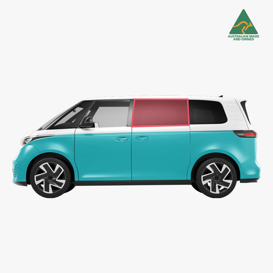 VW Buzz Slider Door Window Cover (Passenger)