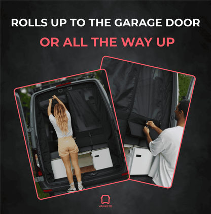 Midge Pro Garage Rear Door Insect Screen (Sprinter)