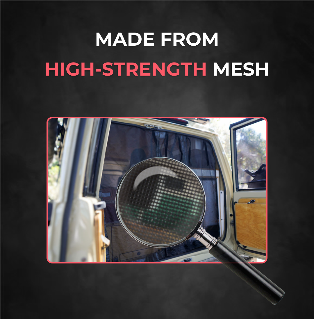 VW Crafter 2017-2025 - Midge Pro Insect Screen® (Inside Fitting)