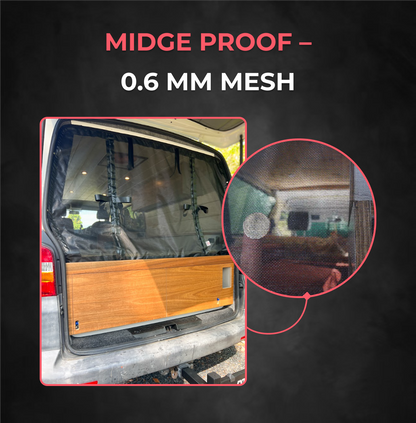 VW Crafter 2017-2025 - Midge Pro Insect Screen® (Inside Fitting)