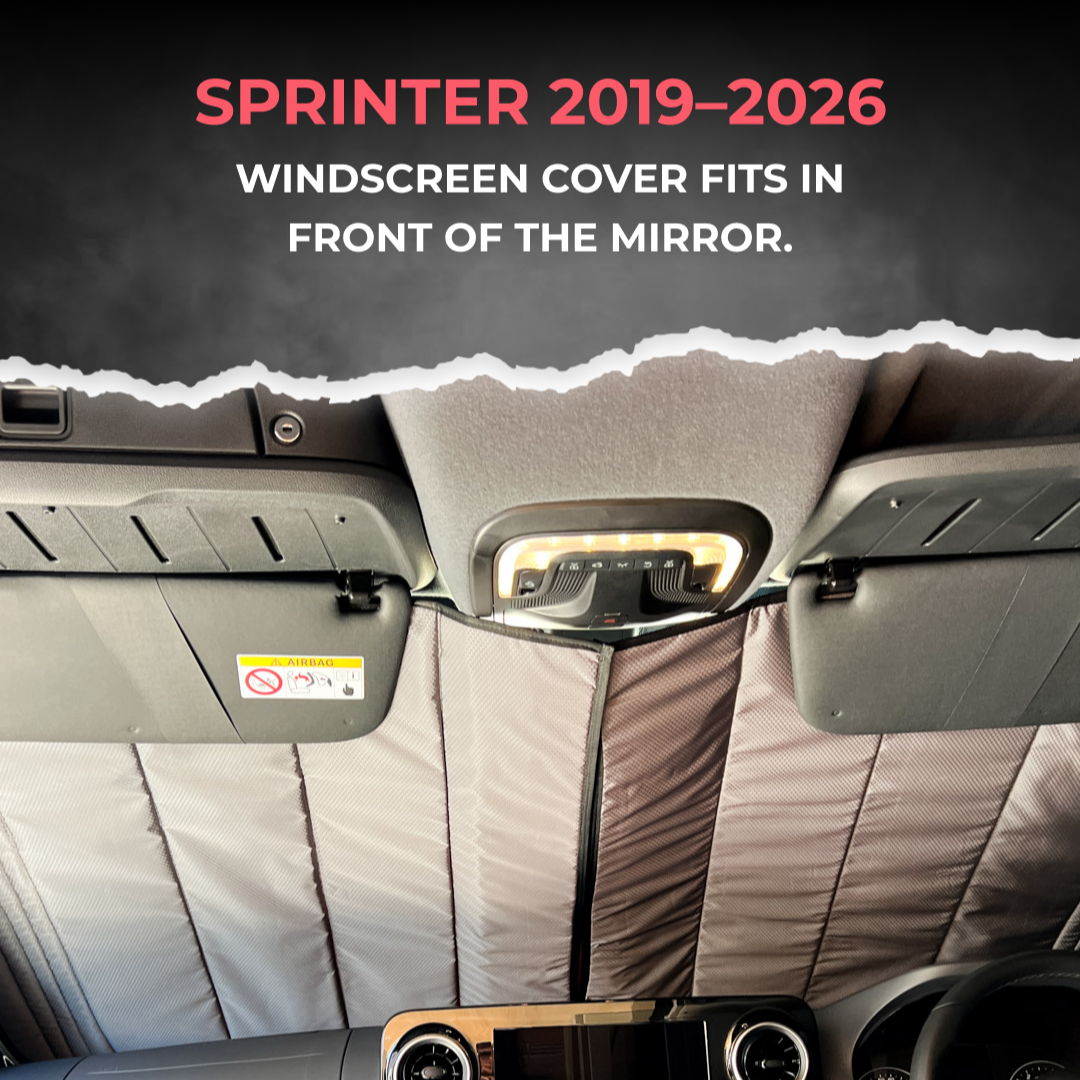 Sprinter Cab Set Window Covers