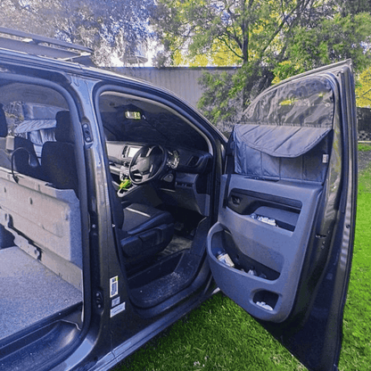 Insulated cab window covers for Peugeot Expert