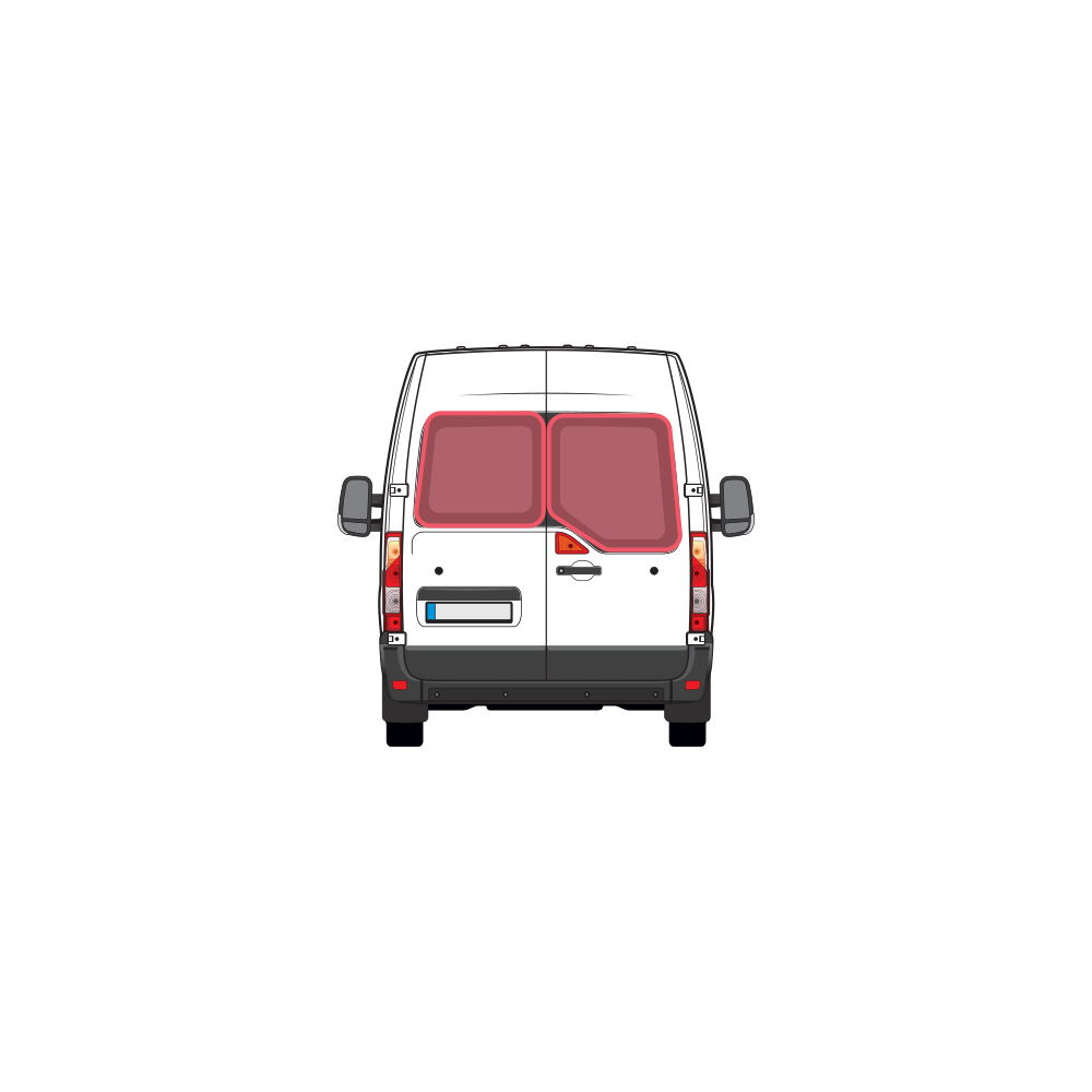 Renault Master insulated full set window covers