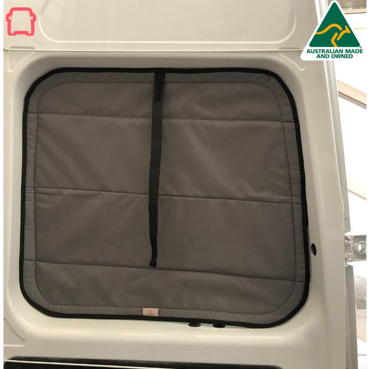 Jayco JRV campervan rear doors