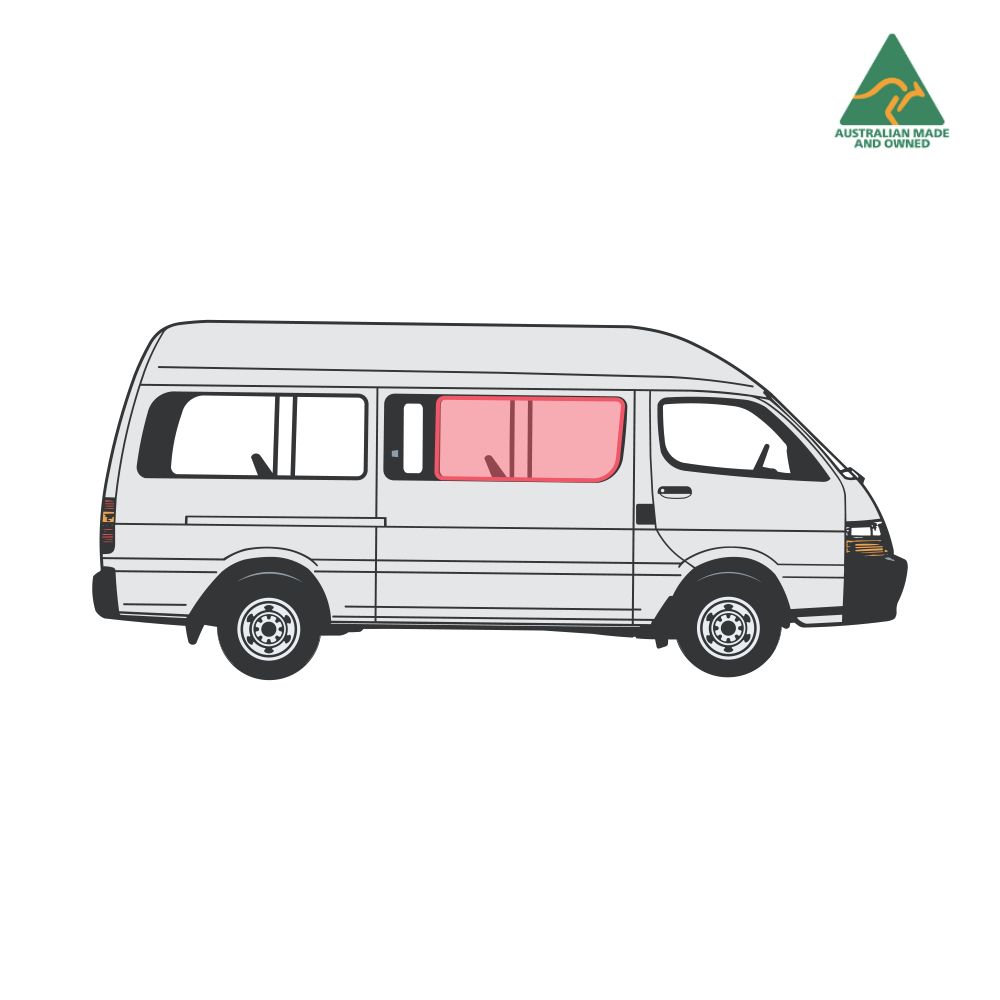 Toyota Hiace Side Door Window Cover (Driver)