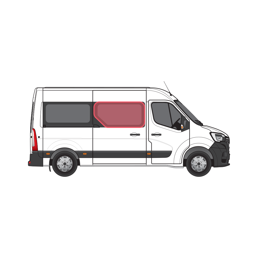 Renault Master insulated full set window covers