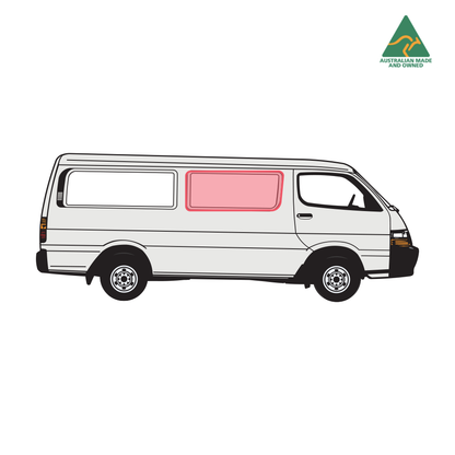 Toyota Hiace Side Door Window Cover (Driver)