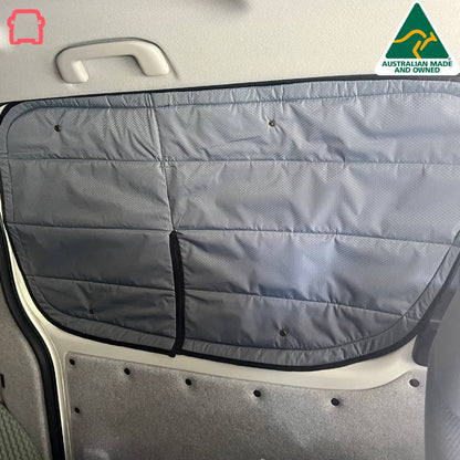 Toyota Hiace Rear & Middle Panels Window Covers