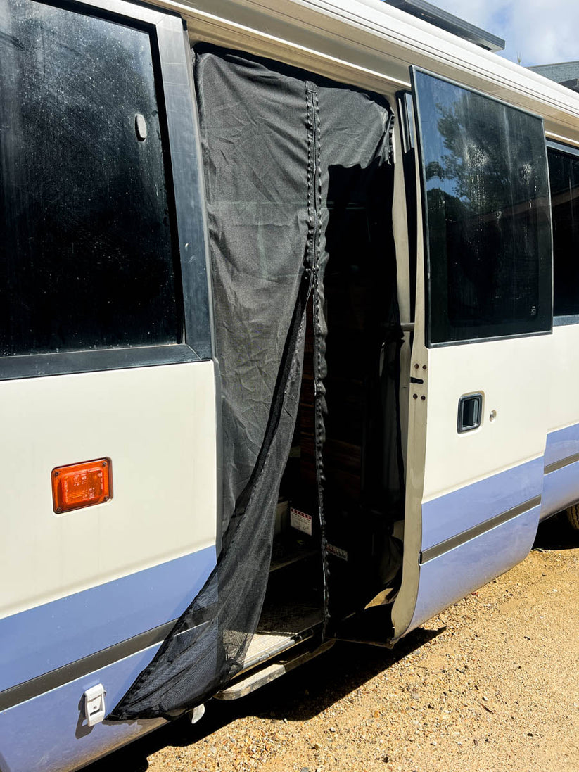 Toyota Coaster RITE FIT Magnetic Fly Screen (SIDE) – Custom Van Fitouts