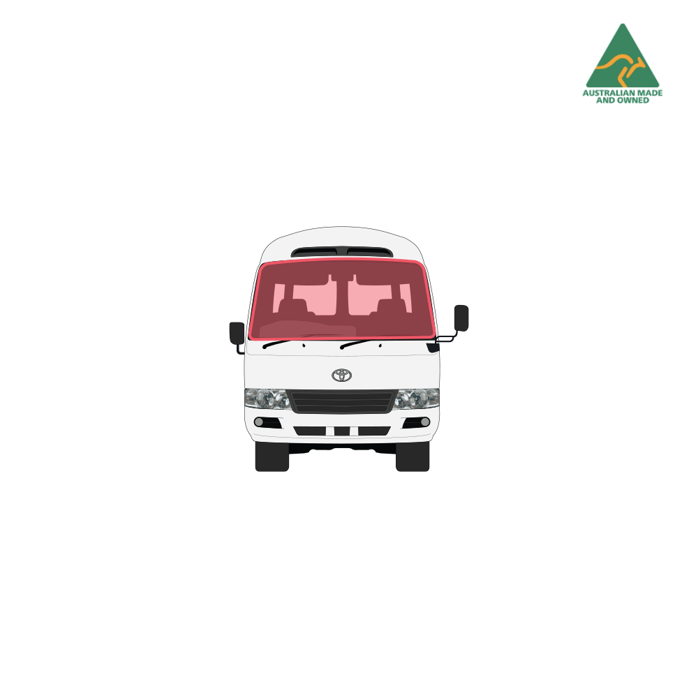 Toyota Coaster windshield window cover
