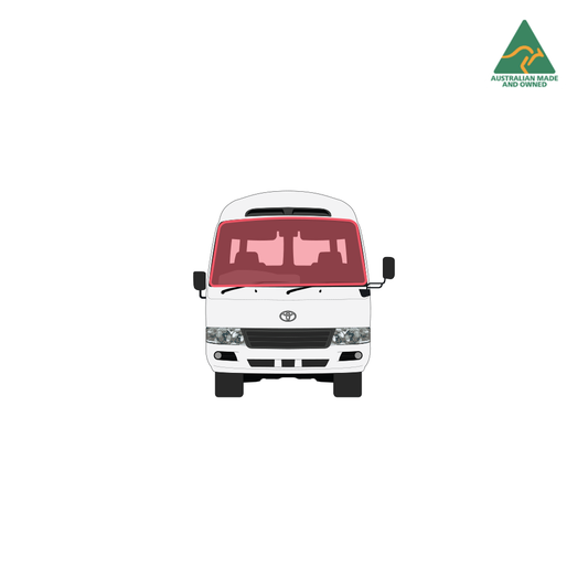 Toyota Coaster windshield window cover