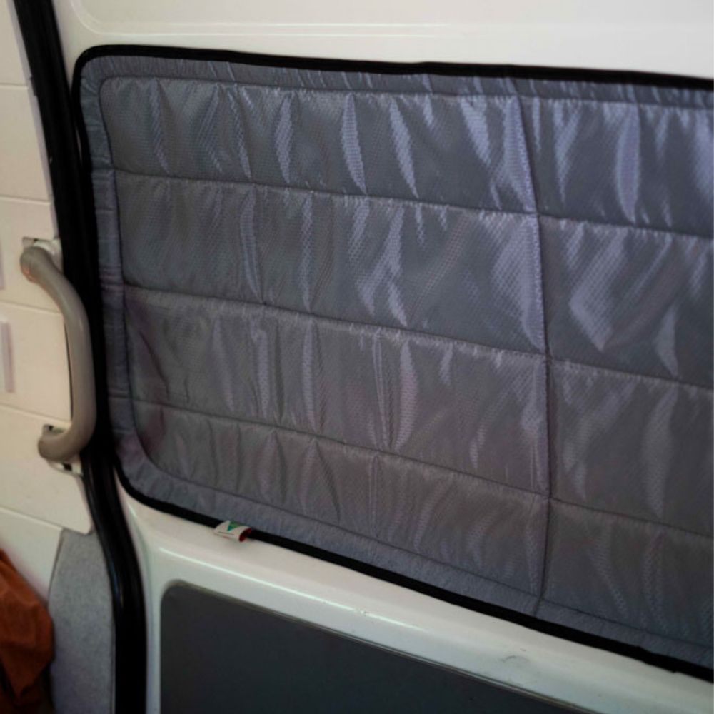 Toyota Commuter passenger slider door window cover