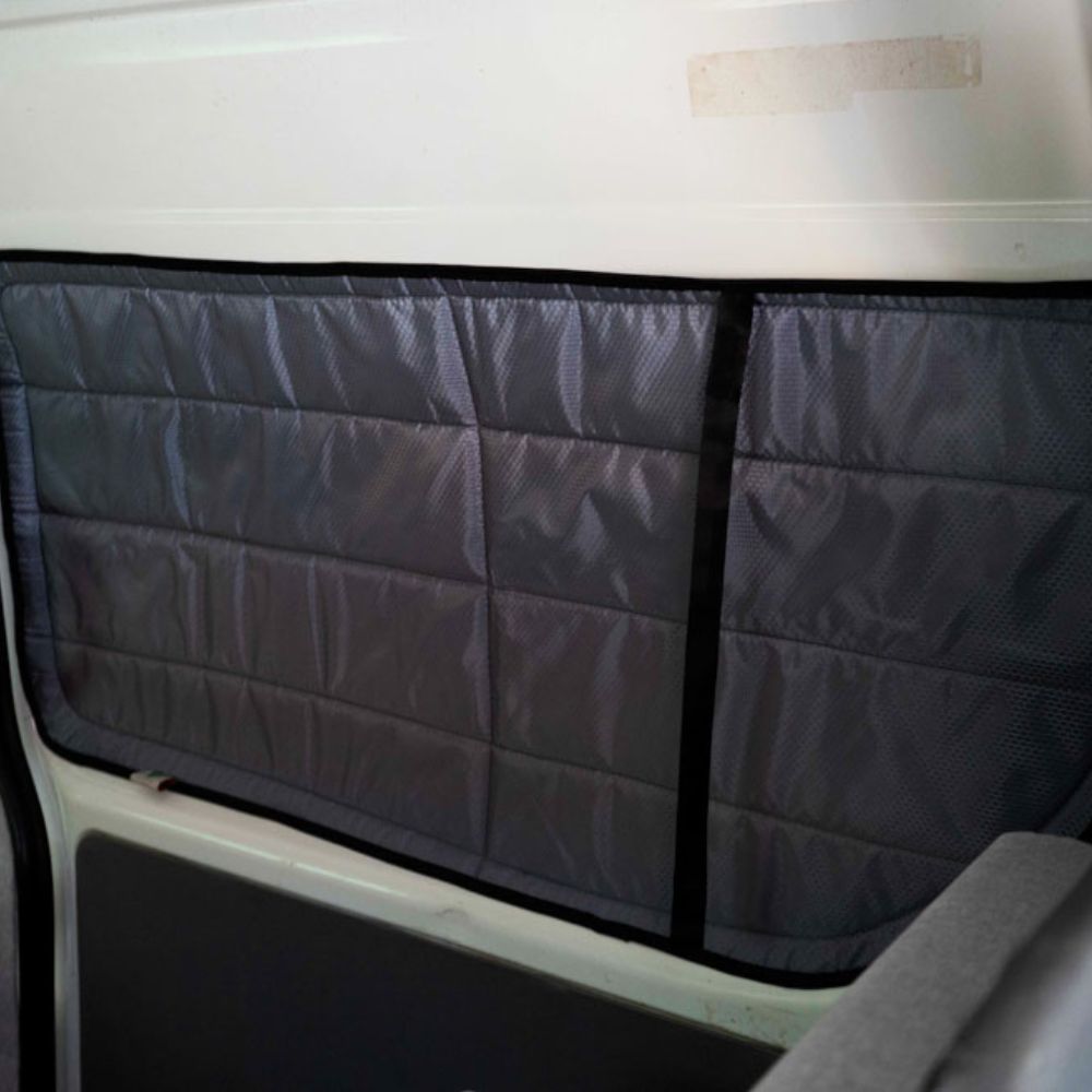 Toyota Commuter passenger slider door window cover