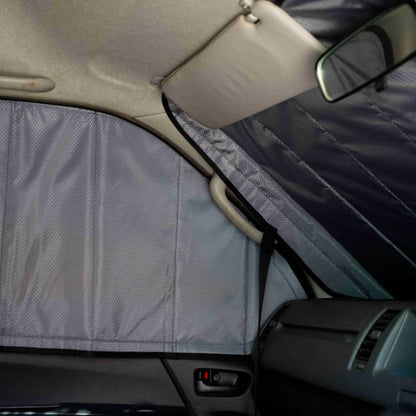 Front cab window covers for Toyota Commuter